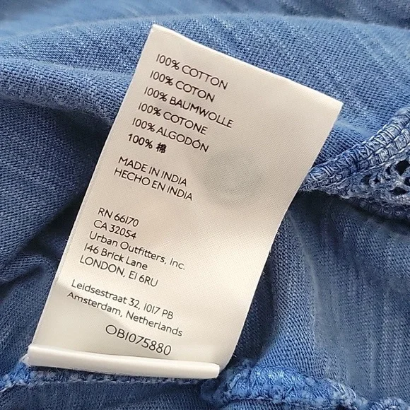 EUC Free People Le Femme Ruffled Crotchet Top Size XS - Picture 6 of 7